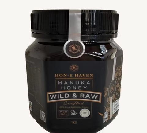 1kg Australian Manuka Honey Monofloral Manuka Grading 10+ MGO 260+