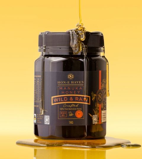 1kg Australian Manuka Honey Monofloral Manuka Grading 5+MGO 83+